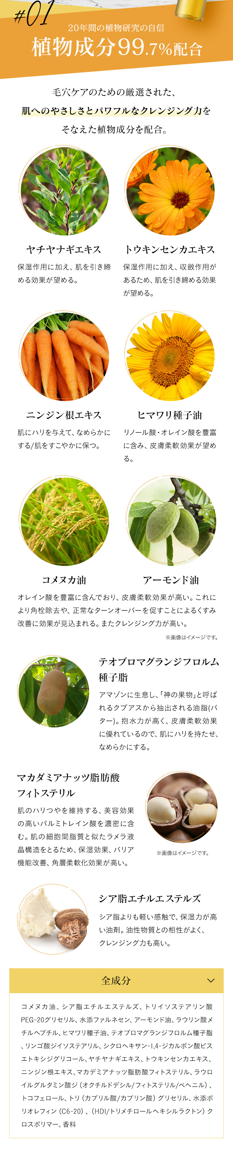 植物成分99.7%%配合
